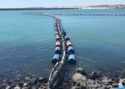 T&T Marine - Gallery of Works - Floating Pipeline