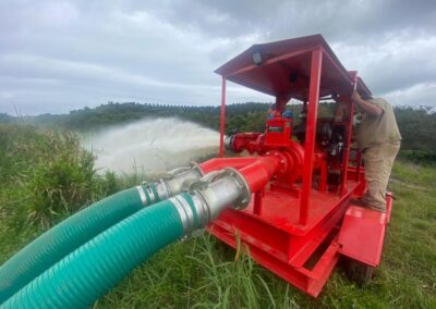 T&T Marine - Gallery of Works - Pump Hire: Z Pump 03 Testing after Build
